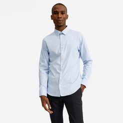 Slim Fit Performance Shirt by Everlane in Pale Blue, Size XXL