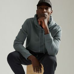 French Terry Hoodie | Uniform by Everlane in Pine, Size XL
