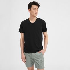 Air V-Neck T-Shirt by Everlane in Black, Size XL