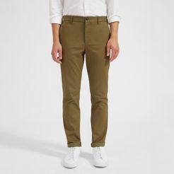Heavyweight Slim Chino by Everlane in Olive, Size 38x32