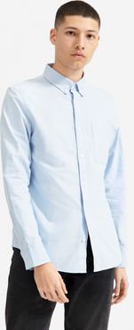 Slim Fit Japanese Oxford | Uniform Shirt by Everlane in Light Blue, Size XL