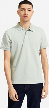 Performance Polo T-Shirt by Everlane in Celadon Grey, Size XXL
