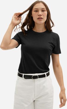 Organic Cotton Crew T-Shirt by Everlane in Black, Size XL