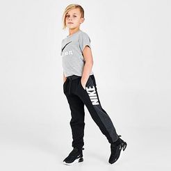 Boys' Little Kids' HBR Jogger Pants in Black/Black Size 4 Cotton/Polyester/Knit