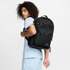 Utility Power Backpack in Black/Black Nylon/Polyester