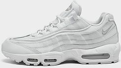 Air Max 95 Essential Casual Shoes in White/White Size 8.0 Leather/Nylon