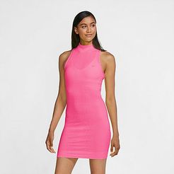 Air Seamless Dress in Pink/Pink Glow Size X-Small Nylon/Polyester/Spandex