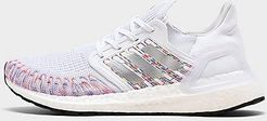 UltraBOOST 20 Running Shoes in White/White Size 6.0 Knit