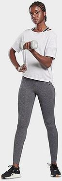 Lux High-Rise Training Tights 2.0 in Grey/Dark Grey Heather Size X-Small