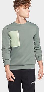 MYT Crewneck Sweatshirt in Green/Harmony Green Size Small 100% Polyester/Knit
