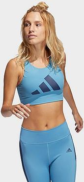 Ultimate Alpha adi Life High-Support Sports Bra in Blue/Hazy Blue Size X-Small Polyester