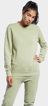 Classics Natural Dye Crewneck Sweatshirt in Green/Harmony Green Size X-Small 100% Cotton/Jersey