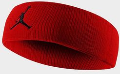 Jordan Jumpman Athletic Headband in Red/Red Nylon/Knit