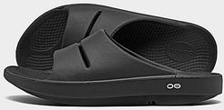 OOahh Slide Sandals in Black/Black Size 8.0
