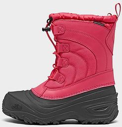 Girls' Little Kids' Alpenglow IV Winter Boots in Red/Paradise Pink Size 1.0 Leather/Nylon/Lace