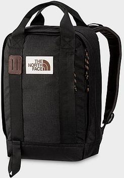 Tote Backpack in Black/TNF Black Heather Polyester