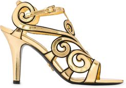Sandals - Prada - In Gold Leather