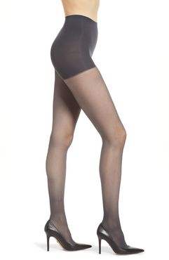 Light Opaque Control Top Tights