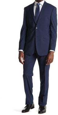 English Laundry Blue Check Two Button Notch Lapel Suit at Nordstrom Rack