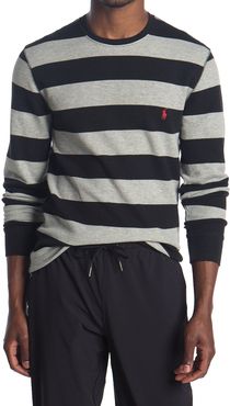 Polo Waffle Knit Rugby Stripe Sweater at Nordstrom Rack