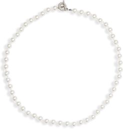Timeless Imitation Pearl Collar Necklace