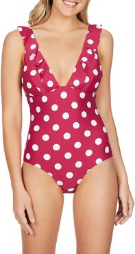 Frill Multifit Polka Dot One-Piece Swimsuit