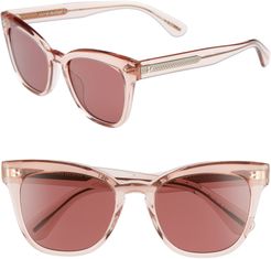 Marianela 54mm Cat Eye Sunglasses - Washed Rose