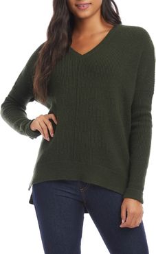 Rib High/low Sweater