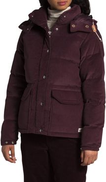 Sierra Water Resistant 600 Fill Down Corduroy Parka