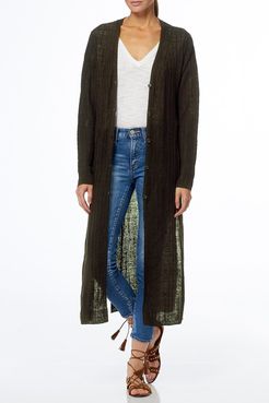 360 Cashmere Autumn Linen Duster Cardigan at Nordstrom Rack
