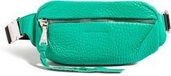 Milan Leather Belt Bag - Green