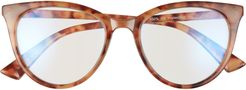 Cat Eye Blue Light Blocking Glasses - Tortoise