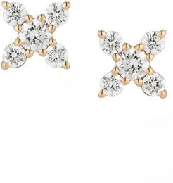 Ava Bea X Diamond Stud Earrings