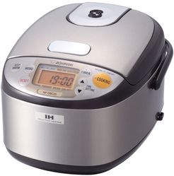 ZOJIRUSHI Induction 3-Cup Rice Cooker & Warmer - Stainless Dark Brown at Nordstrom Rack