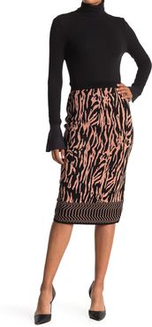 Diane von Furstenberg Kamirah Prined Knit Pencil Skirt at Nordstrom Rack