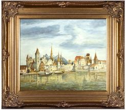 Overstock Art Innsbruck Seen from the North Framed Oil Reproduction of an Original Painting by Albrecht Durer - 34"x30" at Nords