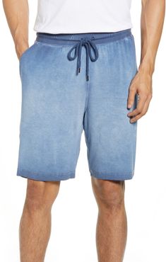 Washed Modal Blend Lounge Shorts