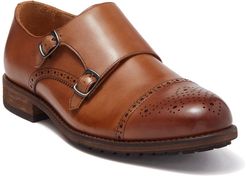 Warfield & Grand Madison Leather Double Monk Strap Loafer at Nordstrom Rack