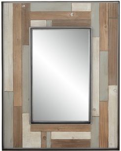 Willow Row Rustic 38" x 28" Rectangular Framed Wall Mirror at Nordstrom Rack