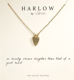 Harlow By Nashelle Heart Boxed Necklace