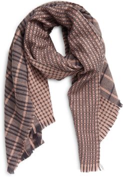 Criss Cross Fringe Scarf