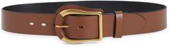 Wide Leather Belt