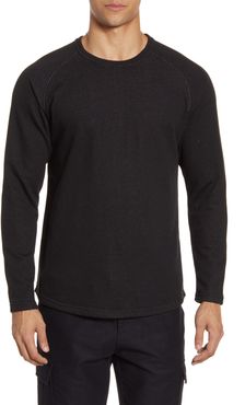 Slim Fit French Terry Long Sleeve T-Shirt
