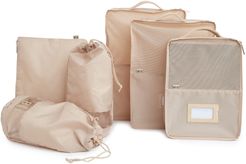 The Packing Cube 6-Piece Set - Beige