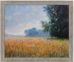 Overstock Art Oat Fields - Framed Oil Reproduction of an Original Painting by Claude Monet at Nordstrom Rack