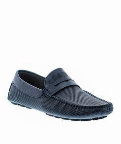 Zanzara London Perforated Leather Penny Loafer at Nordstrom Rack