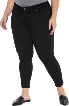 Plus Size Women's Slink Jeans Stretch Ankle Skinny Jeans