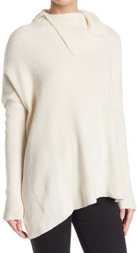 ALLSAINTS Hettie Drape Collar Wool Blend Sweater at Nordstrom Rack