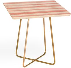 Kelly Haines Stripe Side Table