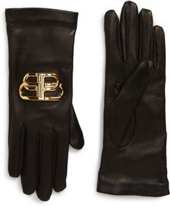Giant Bb Logo Leather Gloves
